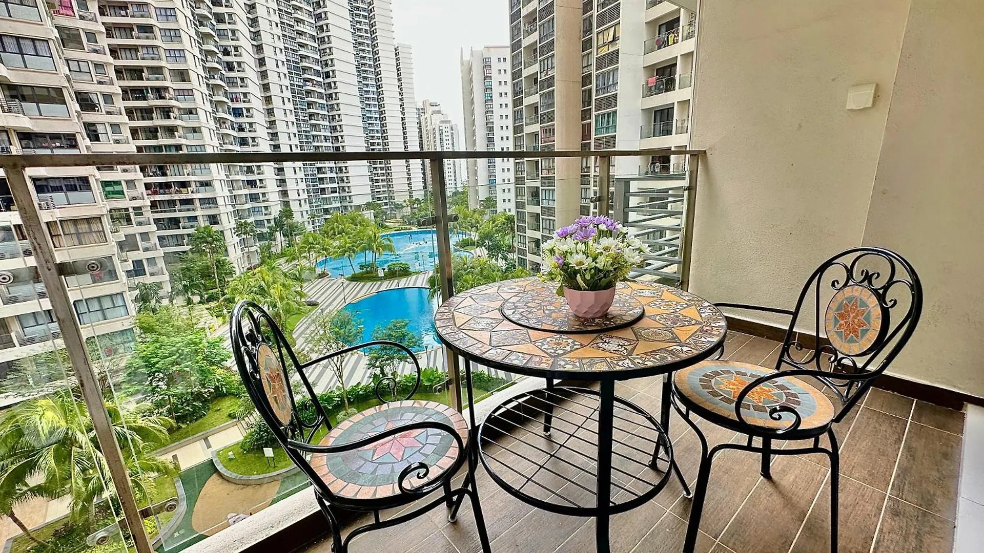 Appartamento Garden View Family Suite Johor Bahru Malesia